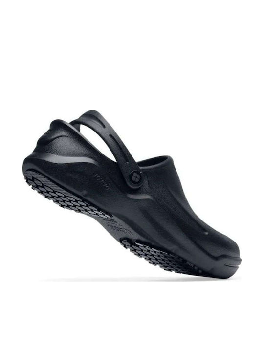 Shoes For Crews Herren Anatomische Holzschuhe Schwarz