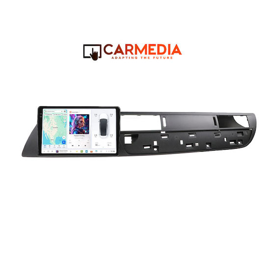 Carmedia Sistem Audio Auto pentru Citroen C5 2007-2017 (Bluetooth/USB/AUX/WiFi/GPS/Apple-Carplay/Android-Auto) cu Ecran Tactil 9.5"