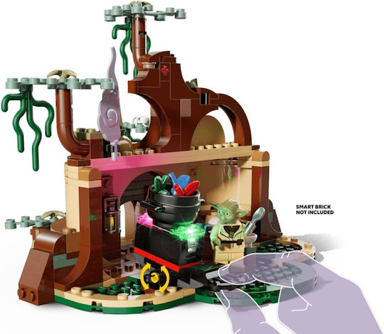 LEGO Star Wars Coliba Lui Yoda și Antrenament Jedi pentru 8+ Ani 440 Bucăți