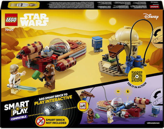 LEGO Star Wars Luke Skywalker's Speeder for Ages 6+ 215 Pieces