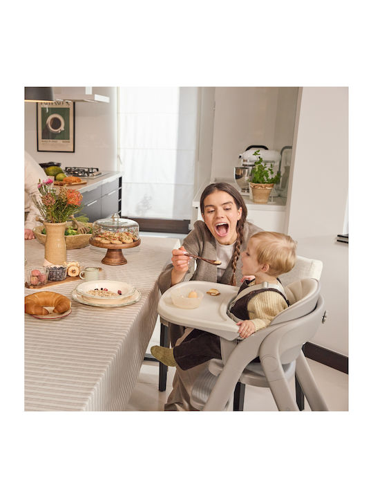 Kinderkraft Tino Baby Highchair Gray