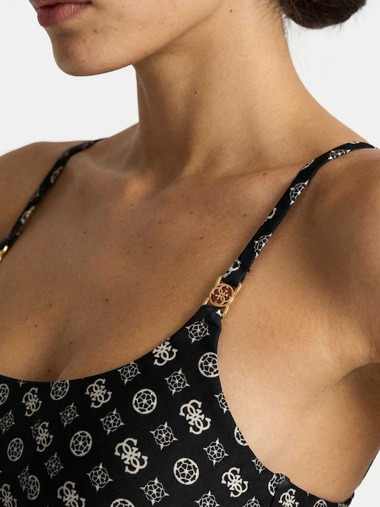 Bikini Μπουστάκι με Ενίσχυση Μαύρο