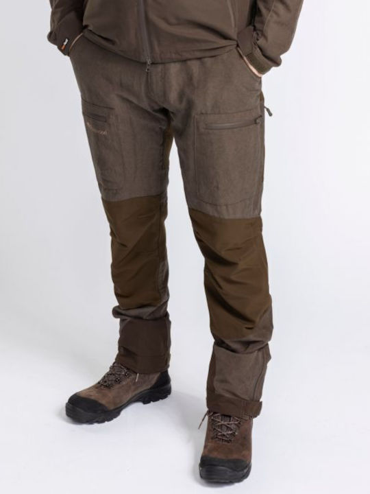 Pinewood Caribou Hunt Hunting Pant Waterproof in Brown Colour