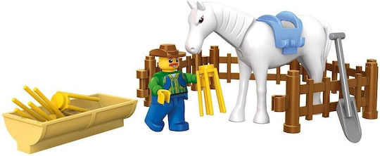 Blocki Cuburi De Construit MYFARM Pentru 6+ Ani 62 Bucăți