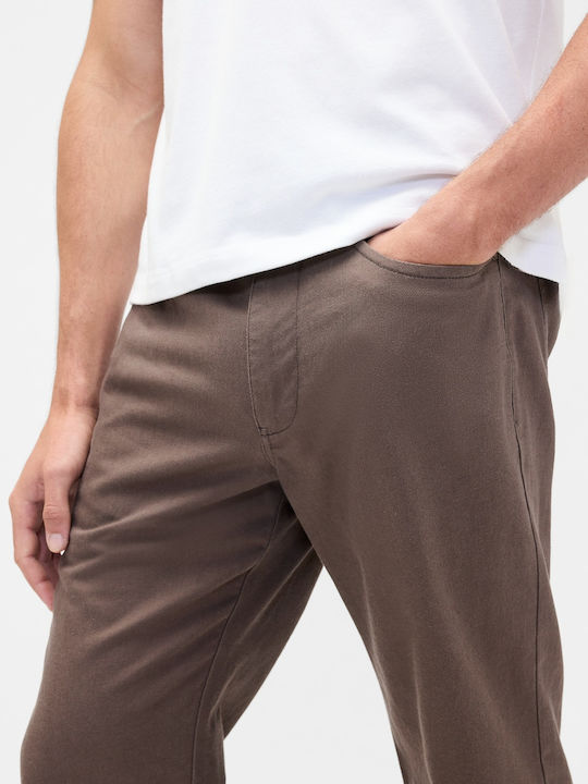 Pantaloni Relaxed Fit Toasted Almond