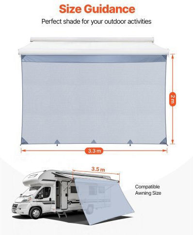 Vevor Cort De Camping Pentru Automobil 200x330cm