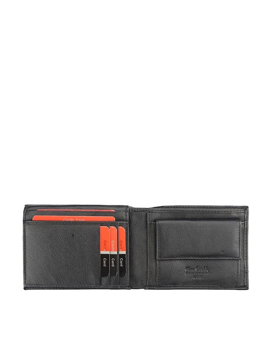 8805 Men's Leather Wallet with RFID Black