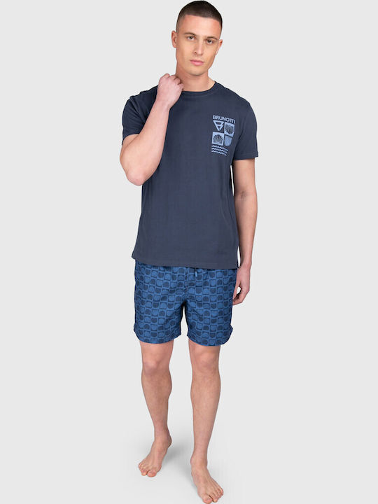 Tricou Indigo Albastru