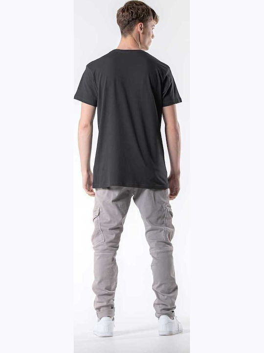 T-shirt Γκρι Σκούρο