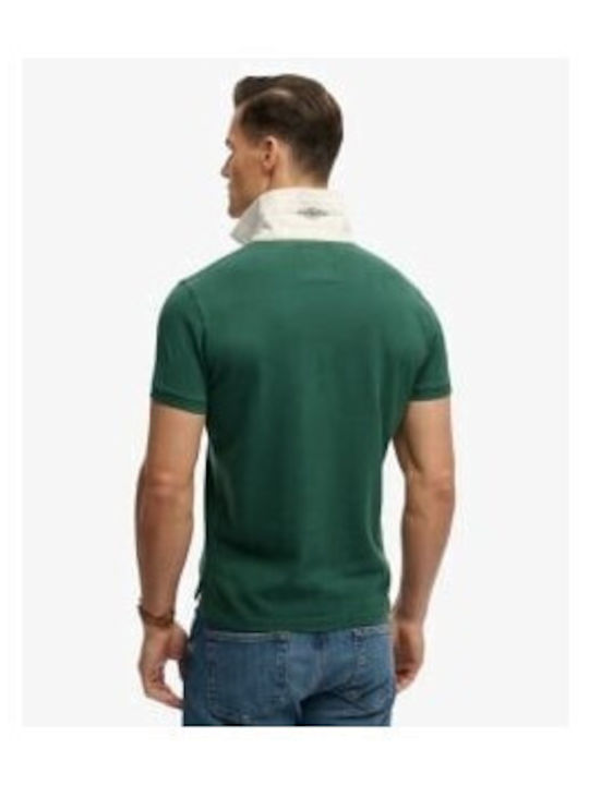 Polo Short Sleeve Blouse Hunter Green