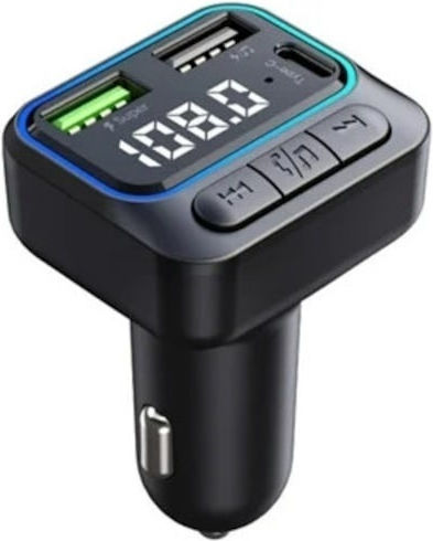 FM Transmitter Αυτοκινήτου με Bluetooth / USB