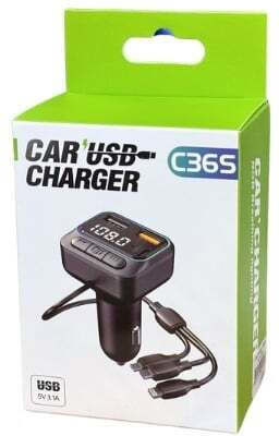FM Transmitter Αυτοκινήτου με Bluetooth / USB