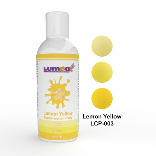 Lumea Culoare Alimentară În Formă De Gel Galben 200gr