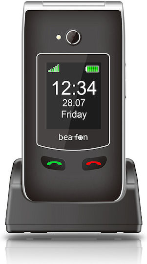 Bea-fon SL645 Plus (2026) Single SIM Κινητό με Κουμπιά Μαύρο