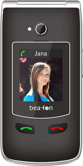 Bea-fon SL645 Plus (2026) Single SIM Κινητό με Κουμπιά Μαύρο