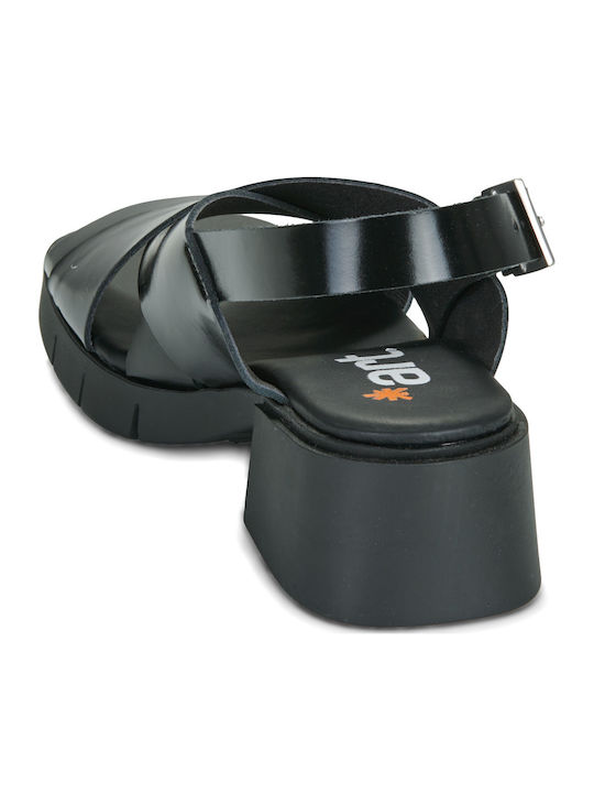 Damen Sandalen Schwarz 2063-NAPPA-SHINNY