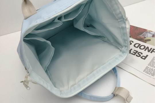 Zola Wickeltasche Rucksack Blau 40x30x15cm
