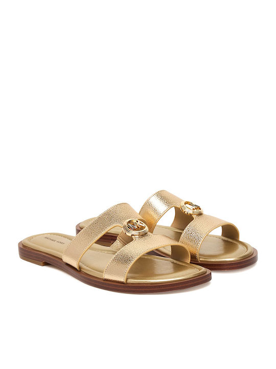 Michael Kors Women's Flat Sandals Gold
