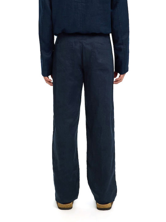 Selected Selected Herrenhosen In Gerade Bein Stil Blau