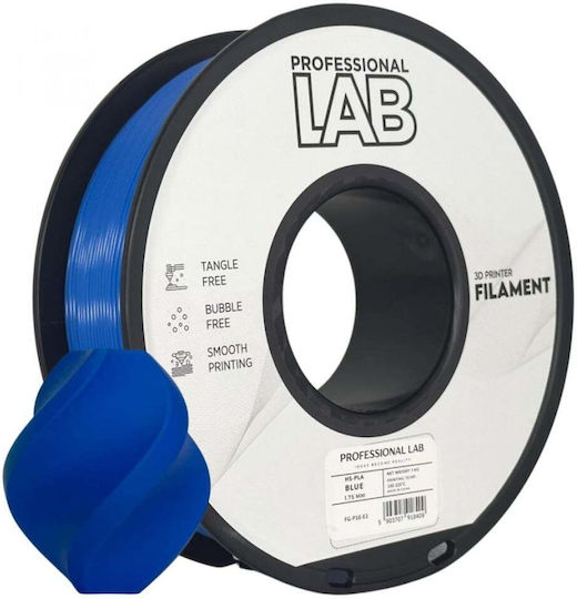 Professional Lab Filament HS-PLA Pentru Imprimante 3D 1.75mm Albastru 1kg
