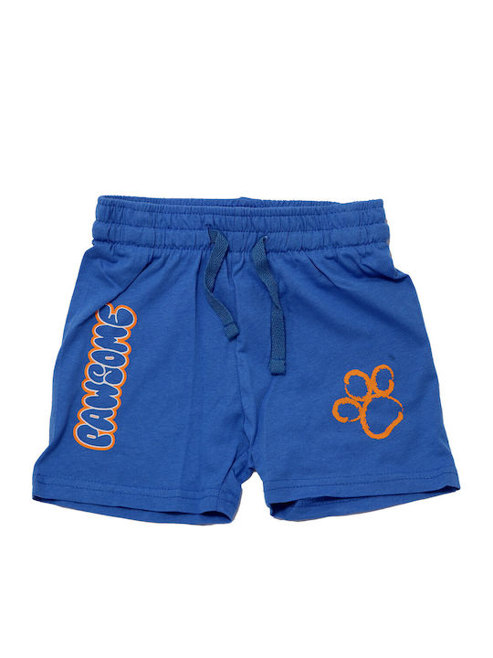 Set De Îmbrăcăminte Pentru Copii Cu Pantaloni Scurți Vară 2 Bucăți Alb/Albastru N1104