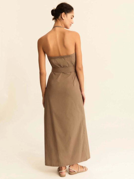 Summer Maxi Dress Brown