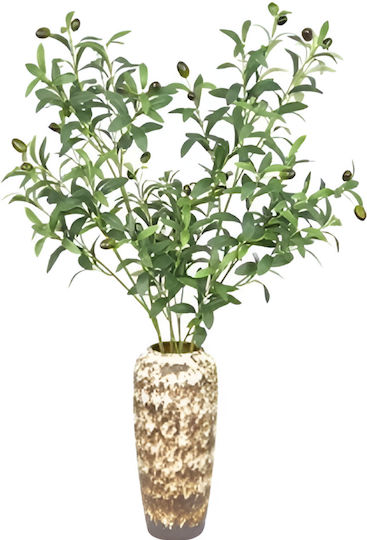 Sucursala Artificială Decorativă De Măslin Cu Fructe 99cm Plantă Plastică Realistă Sucursala Artificială Decorativă De Măslin Cu Fructe 99cm Plantă Plastică Realistă