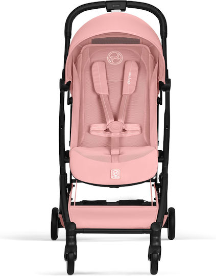 Cybex Orfeo Καρότσι Μωρού Kατάλληλο για Nεογέννητο Pink / Black Frame 6.3kg