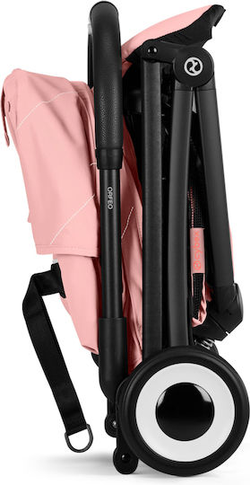 Cybex Orfeo Καρότσι Μωρού Kατάλληλο για Nεογέννητο Pink / Black Frame 6.3kg
