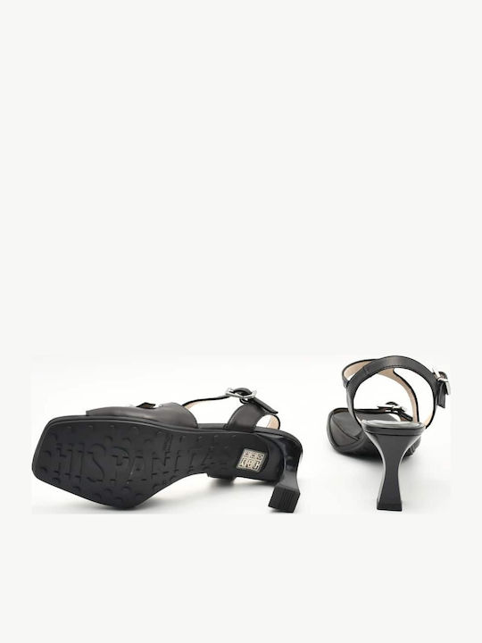 Leather Sandals Black