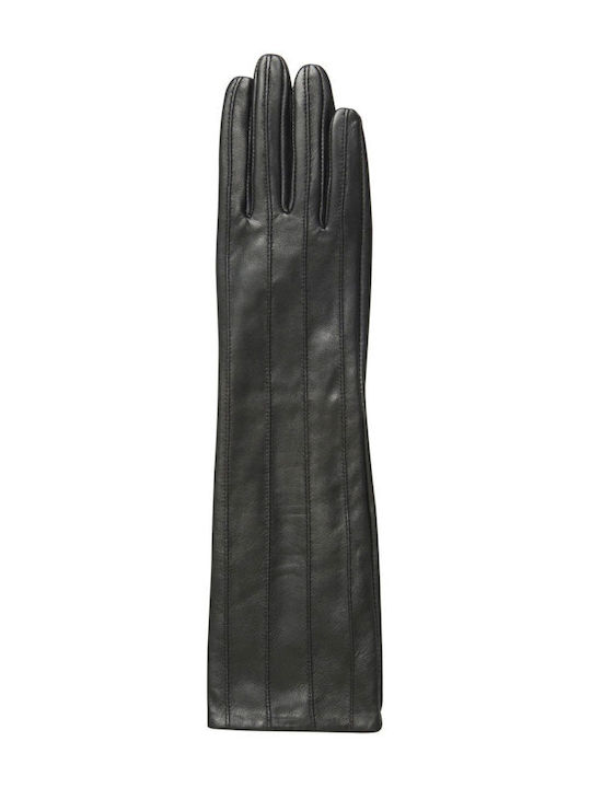 Black Women's Leather Gloves