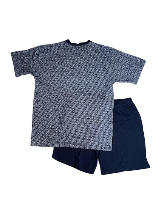 Rafael Summer Men's Pyjama Navy Blue