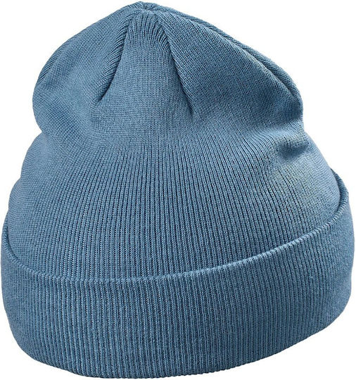 Шапка Unisex Плетена в Светлосин Цвят