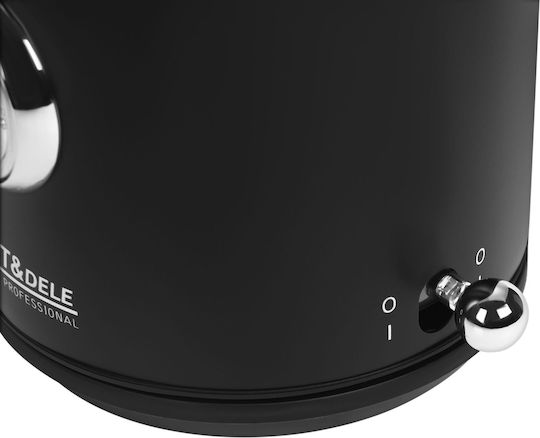 Kraft & Dele Fierbător de Apă 1L 2200W Negru