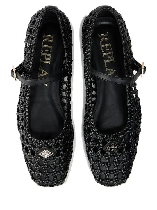 Women's Ballerina Shoes in Black Colour