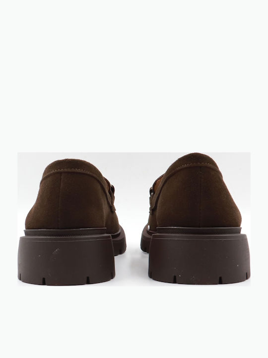 Women's Moccasins in Brown Colour
