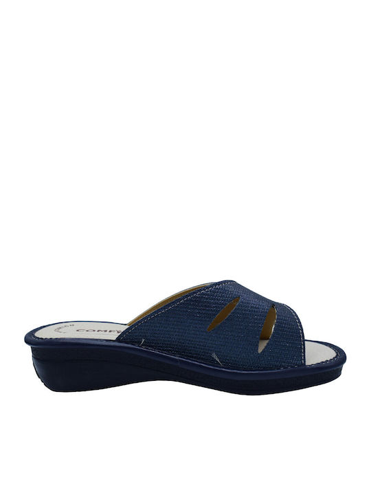 Anatomic Leather Women's Slippers Blue