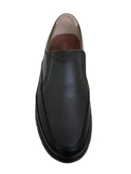 Δερμάτινα Ανδρικά Loafers σε Μαύρο Χρώμα