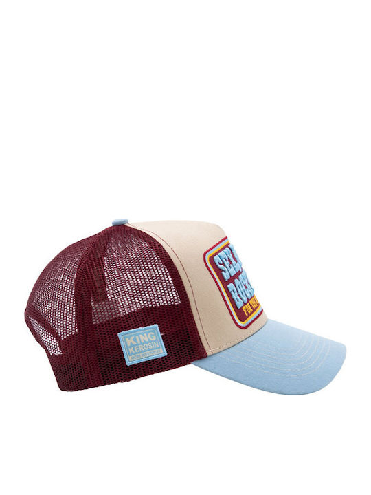 King Kerosin Καπέλο Sex Drugs Rock'n'roll Trucker Cap