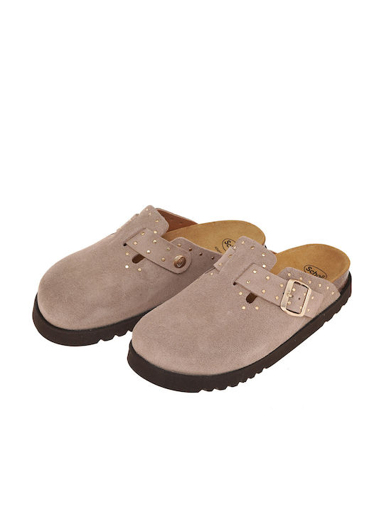 Scholl Γυναικεία Σαμπό Καφέ