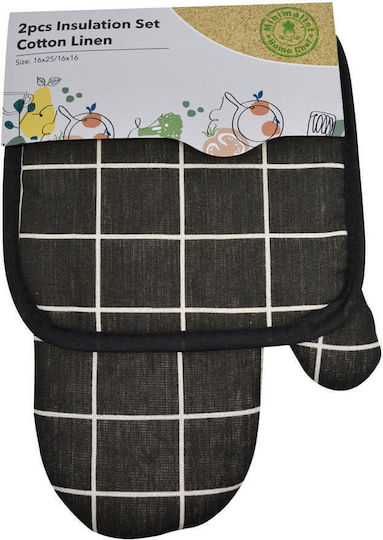 Ankor Fabric Oven Mitt 2 Pieces