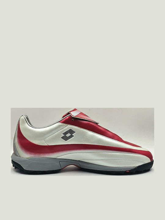 Lotto Sheva Speed Football Shoes with Molded Cleats TF White Lotto Sheva Speed Football Shoes with Molded Cleats TF White