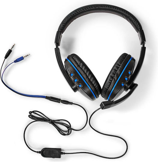 Nedis GCK51110BKUS Gaming Keyboard Set with Illuminated Keys & Mouse (English US) Mouse and LED Backlit Headset