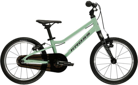 Kross Bicicletă Copii BMX 16" cu Cadru din Aluminiu Verde