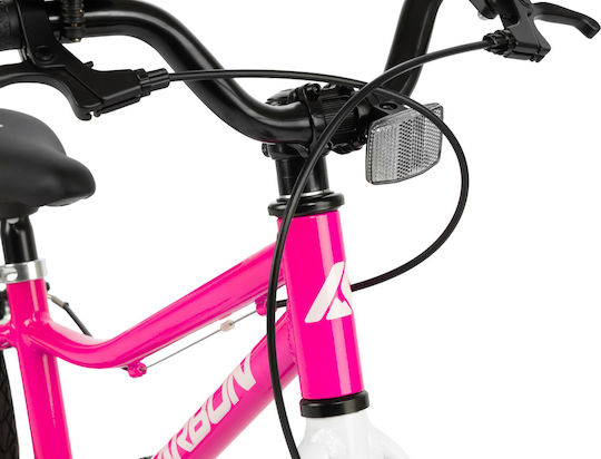 Karbon Bicicletă Copii 18" BMX cu Cadru din Aluminiu Roz
