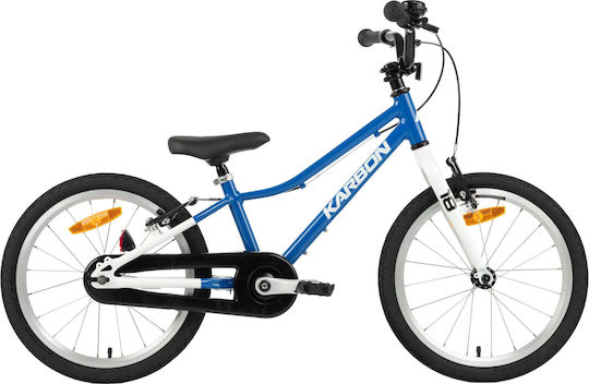 Karbon 18" Kinderfahrrad BMX mit Aluminiumrahmen Blau