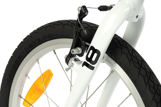 Karbon 18" Kinderfahrrad BMX mit Aluminiumrahmen Blau