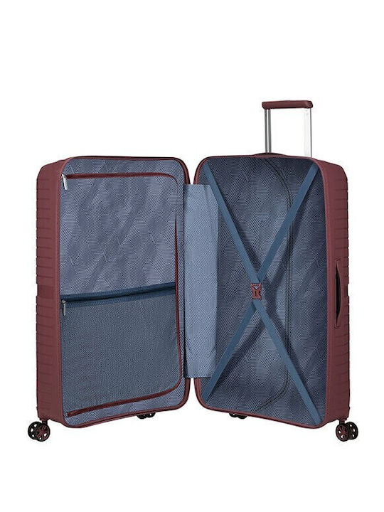 American Tourister Airconic Spinner Large Hard Travel Suitcase Purple with 4 Wheels Height 77cm 128188-A941