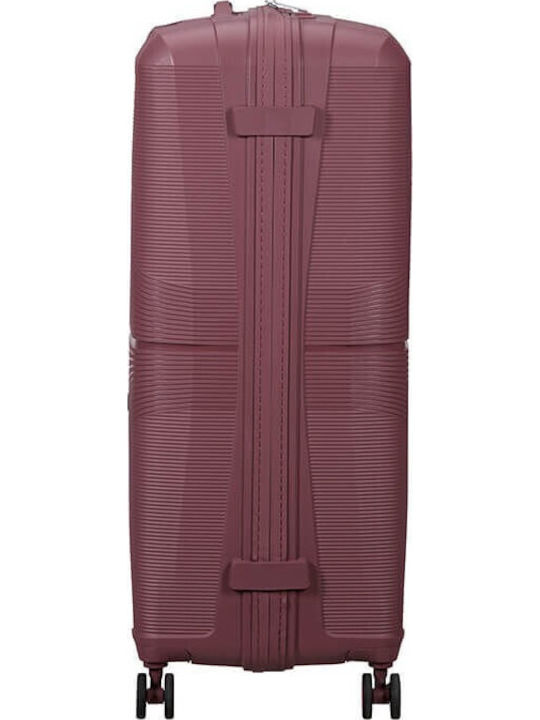 American Tourister Airconic Spinner Large Hard Travel Suitcase Purple with 4 Wheels Height 77cm 128188-A941