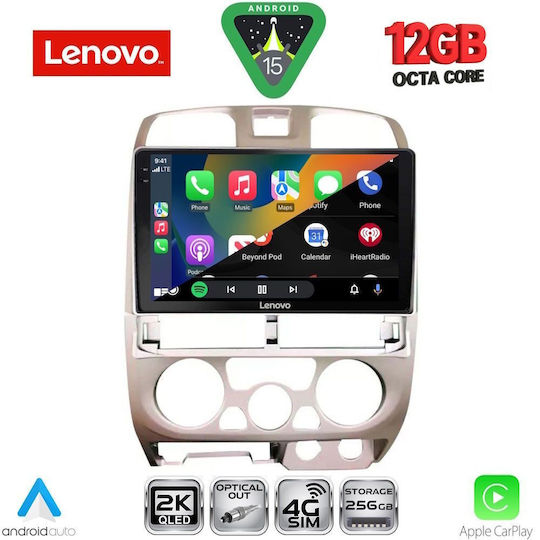 Lenovo Ηχοσύστημα Αυτοκινήτου Isuzu D-Max 2002-2008 (Bluetooth/USB/WiFi/GPS/Apple-Carplay/Android-Auto) με Οθόνη Αφής 9"